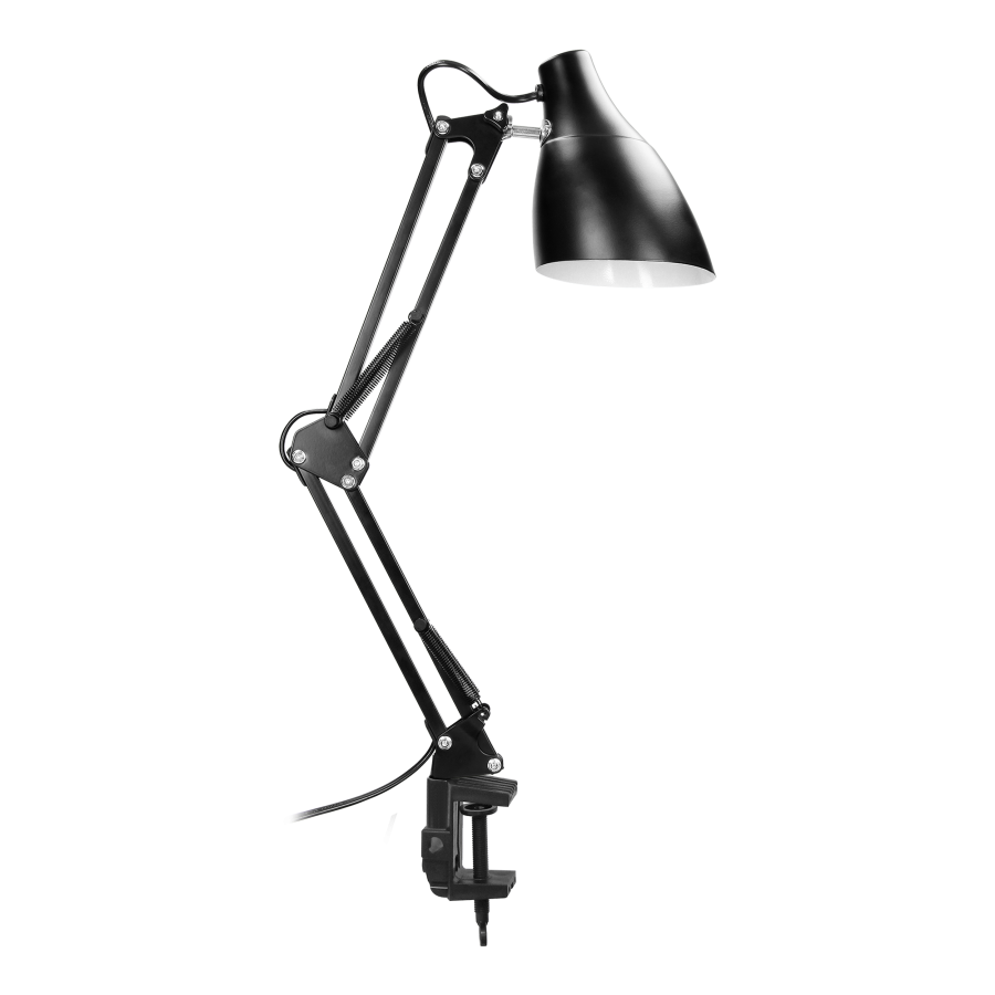 DIAN, desk lamp, 10W, E27, steel, black
